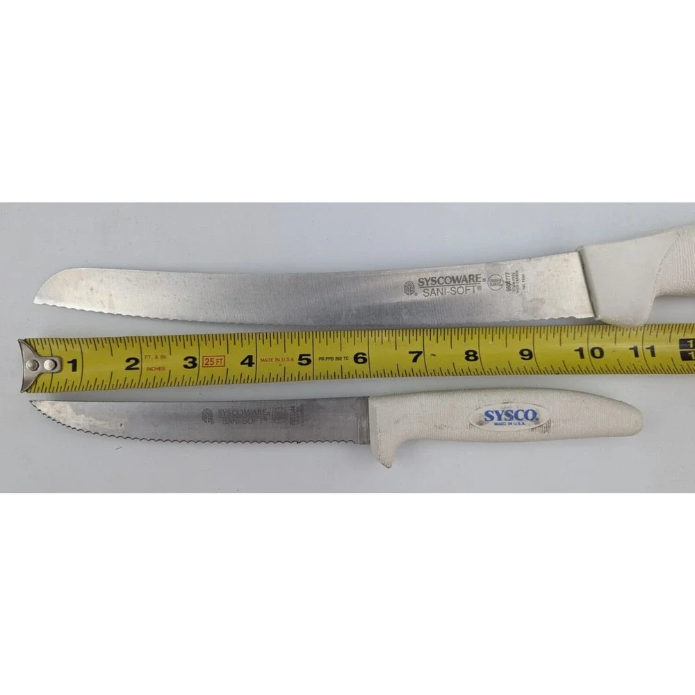 SyscoWare Sani-Soft NSF Two Knife Lot #5606777 #7593544
